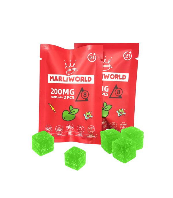 Marliworld 200mg Delta 8 Apple Gummy
